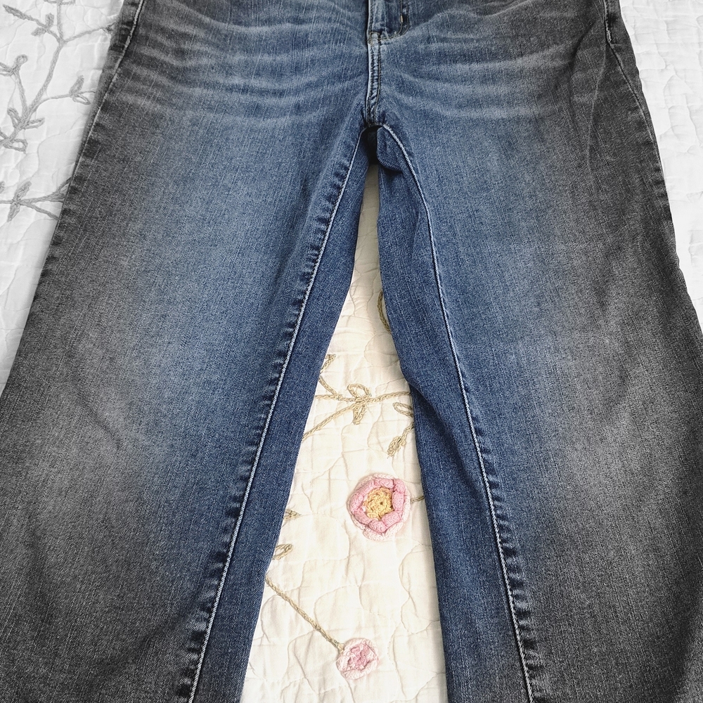 Denim Blue Straight Leg Women's Jeans